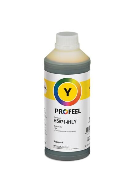 Tinta Pigmentada HP ProX 1Litro amarillo