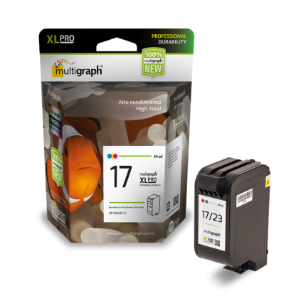 Cartucho de tinta Multigraph HP 17 Color
