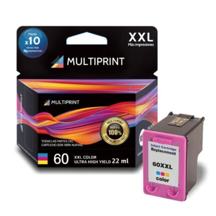 Cartucho de tinta Multiprint 60 XXL color