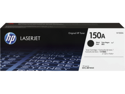 Cartucho de tóner láser original HP 150A negro